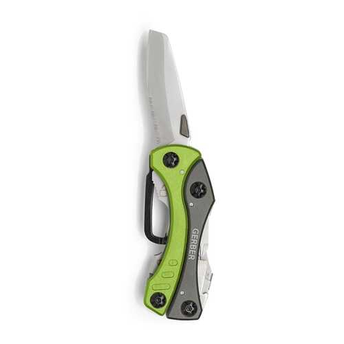 Мультитул Gerber Crucial 31-000238 зеленый/серый, 7 функций в Декатлон