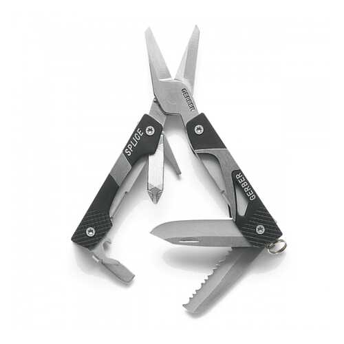 Мультитул Gerber Splice Pocket Tool 31-000013 серый, 9 функций в Декатлон