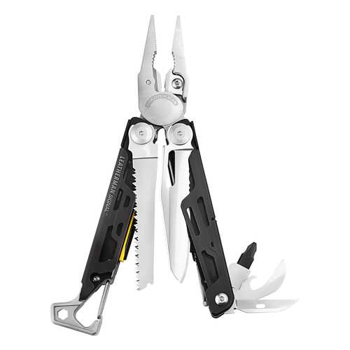 Мультитул Leatherman Signal 832265 130 мм черный, 19 функций в Декатлон