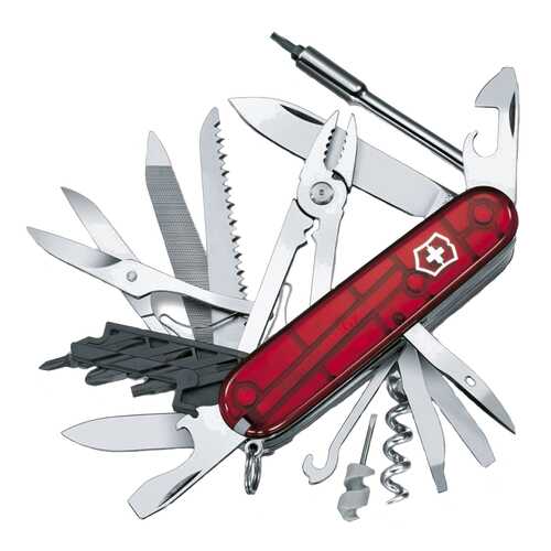 Мультитул Victorinox CyberTool 1.7775.T 91 мм красный, 41 функция в Декатлон