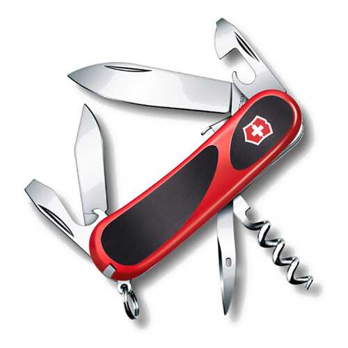 Мультитул Victorinox Evolution 2.3603.SC 85 мм красно-черный, 12 функций в Декатлон