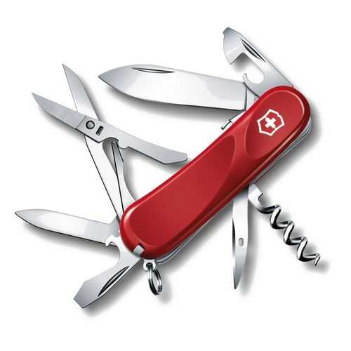 Мультитул Victorinox Evolution 2.3903.SE 85 мм красный, 14 функций в Декатлон