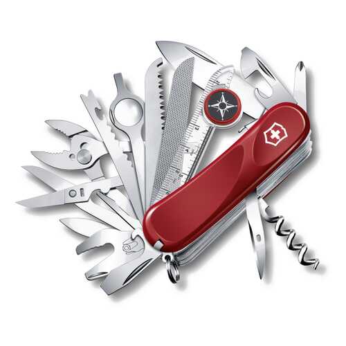 Мультитул Victorinox Evolution S54 2.5393.SE 85 мм красный, 31 функция в Декатлон