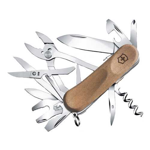 Мультитул Victorinox EvoWood S557 2.5221.S63 85 мм коричневый, 19 функций в Декатлон