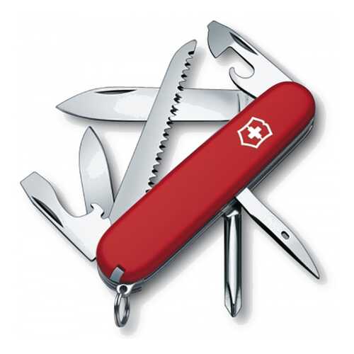 Мультитул Victorinox Hiker 1.4613 91 мм красный, 13 функций в Декатлон