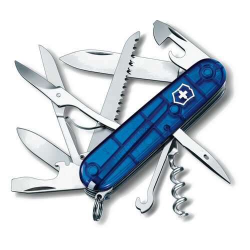 Мультитул Victorinox Huntsman 1.3713.T2 91 мм синий, 15 функций в Декатлон