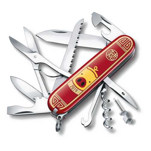 Мультитул Victorinox Huntsman Year of the Pig 2019 1.3714.E8 91 мм, 16 функций в Декатлон