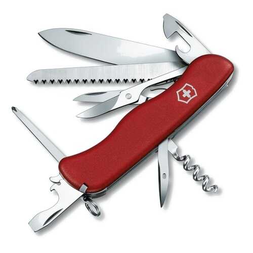 Мультитул Victorinox Outrider 0.9023 111 мм красный, 14 функций в Декатлон