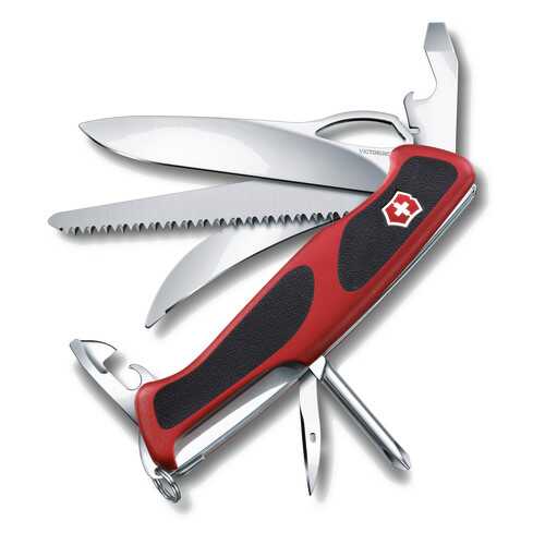 Мультитул Victorinox RangerGrip 58 0.9683.MC 130 мм красный, 13 функций в Декатлон