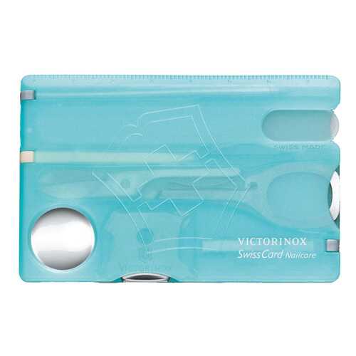 Мультитул Victorinox SwissCard Nailcare 0.7240.T21 82 мм голубой, 13 функций в Декатлон