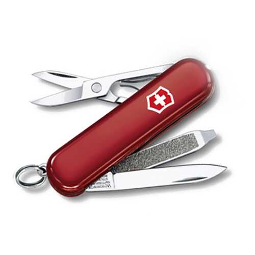 Мультитул Victorinox SwissLite 0.6228 58 мм красный, 8 функций в Декатлон