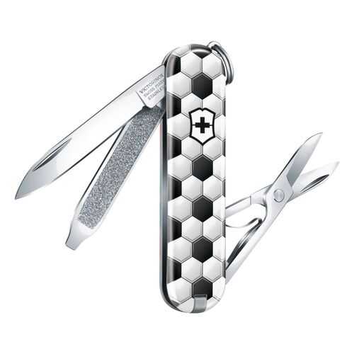 Нож брелок VICTORINOX 0.6223.L2007 World of Soccer - Мир футбола в Декатлон