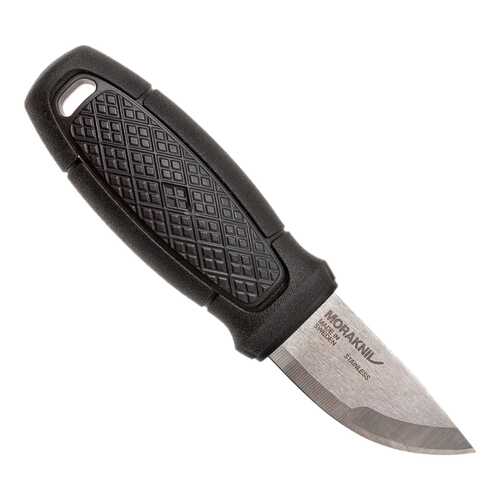 Нож Morakniv Eldris Black (нержавеющая сталь, лезвие 56/2,0 мм) (12647) в Декатлон