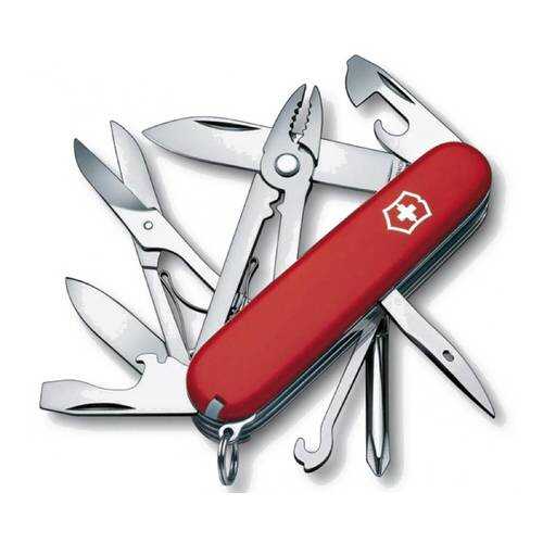 Нож складной Victorinox Deluxe Tinker 1.4723 красный 17 функций в Декатлон