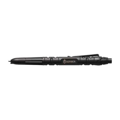 Тактическая ручка-мультитул Gerber Impromptu Tactical Pen Black 31-001880, 2 функции в Декатлон