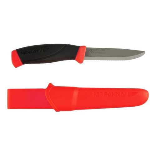 Туристический нож Morakniv Companion F Rescue 11828 красный в Декатлон