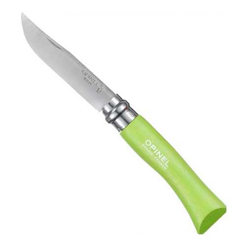 Туристический нож Opinel 001425 №7 Tradition Color Green-Apple в Декатлон