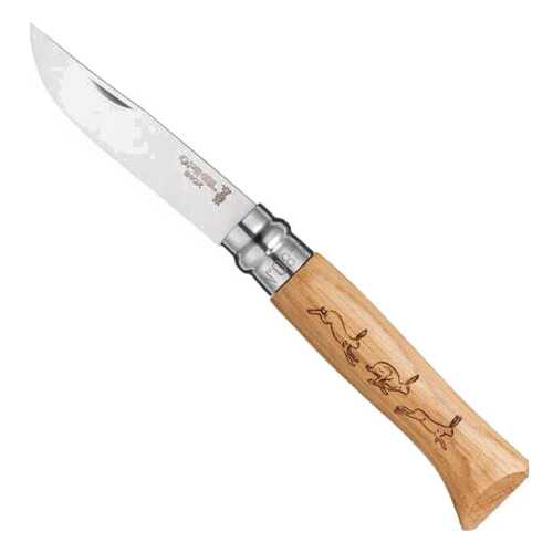 Туристический нож Opinel 001623 №8 Tradition Animalia Hare в Декатлон