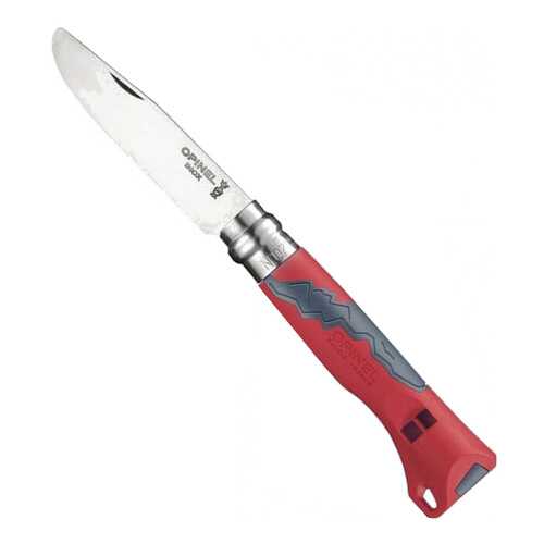 Туристический нож Opinel 001897 №7 My First Opinel Outdoor Junior Red в Декатлон