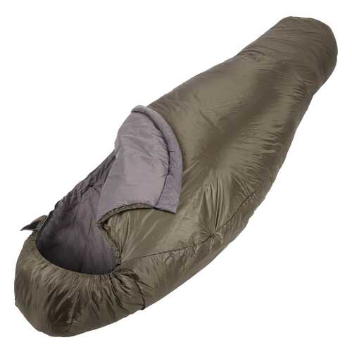 Спальный мешок Antris 120 Primaloft олива 205х80х50 в Декатлон