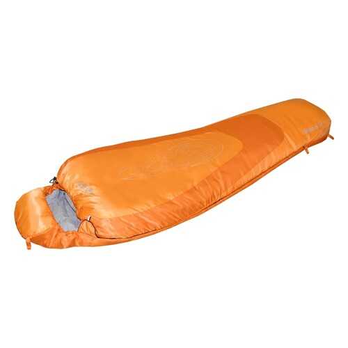 Спальный мешок Nova Tour Сибирь XL V2 оранжевый, правый в Декатлон