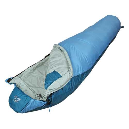 Спальный мешок Trial Light 100 220x80x55 синий R в Декатлон