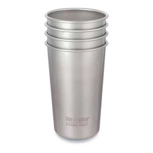 Набор туристических стаканов Klean Kanteen Steel Pint 473 мл, 4 шт. в Декатлон