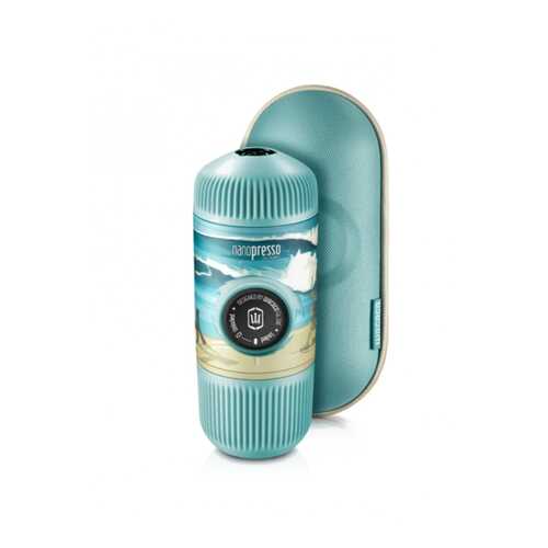 Ручная мини-кофемашина Wacaco Nanopresso Journey Лето голубая в Декатлон