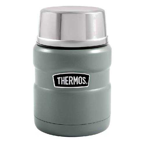 Термос с ложкой Thermos King 470мл, зеленый в Декатлон