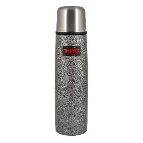 Термос Thermos FBB 1000HM Hammered Gray, серый, 1 л в Декатлон