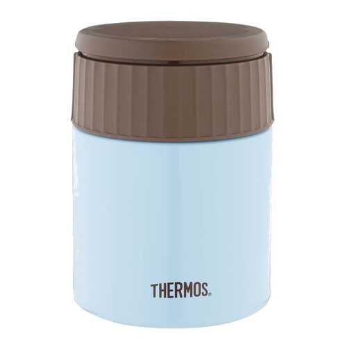 Термос Thermos JBQ-400-AQ, голубой/коричневый, 0,4 л в Декатлон