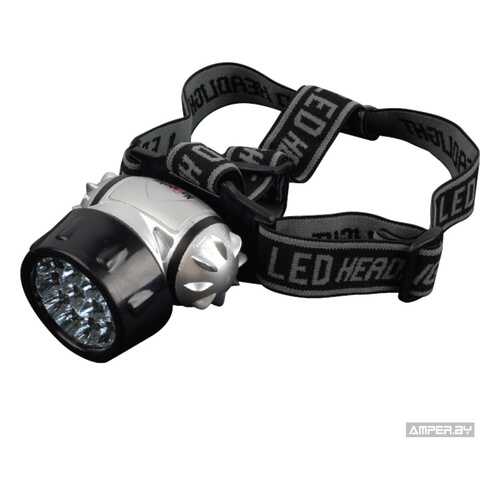 Фонарь налобный Navigator NPT-H04-3ААА 7 LED 0.5W (35lm), 4 режима, черный, 94916 в Декатлон