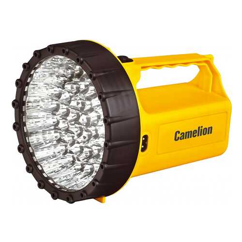 Туристический фонарь Camelion Ultraflash Akku Profi LED29316 желтый/черный, 1 режим в Декатлон