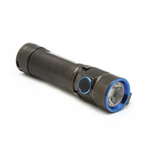 Туристический фонарь Olight S1A SS Stainless Steel Сталь холодный, черный, 5 режимов в Декатлон