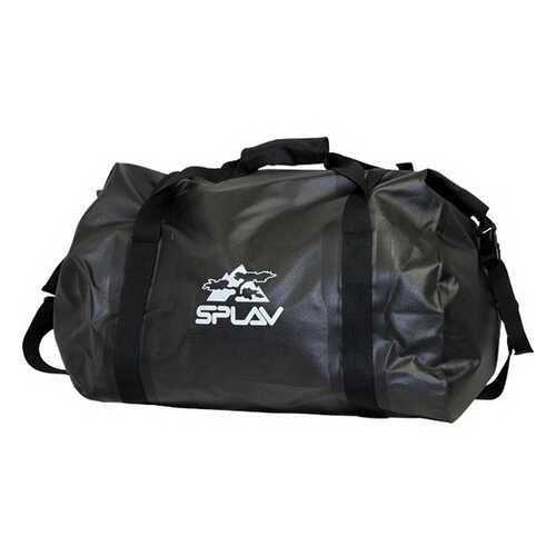 Гермосумка Сплав Duffel 57,3 л черная в Декатлон
