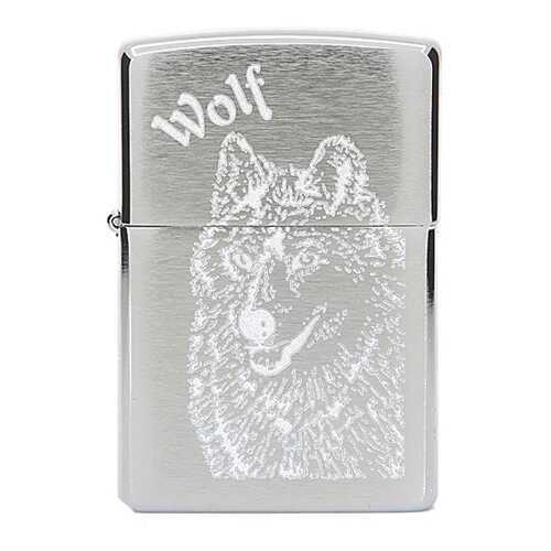 Зажигалка Zippo №200 Wolf Brushed Chrome в Декатлон