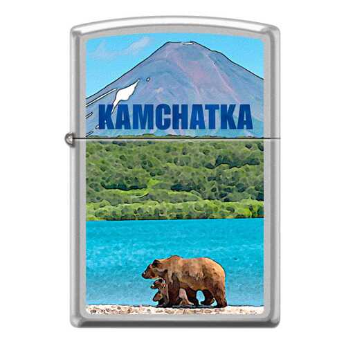 Зажигалка Zippo 205 Kamchatka Satin Chrome в Декатлон