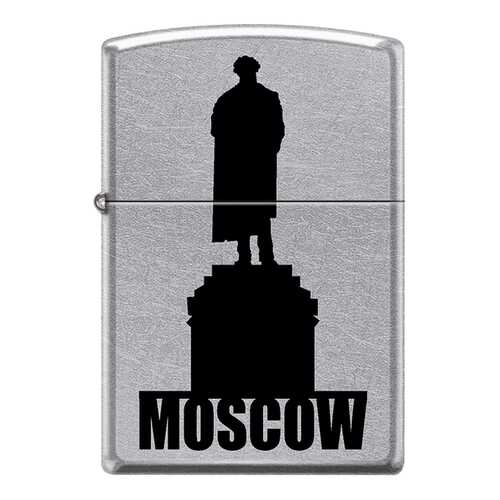 Зажигалка Zippo 207 Moscow Silhouette Street Chrome в Декатлон