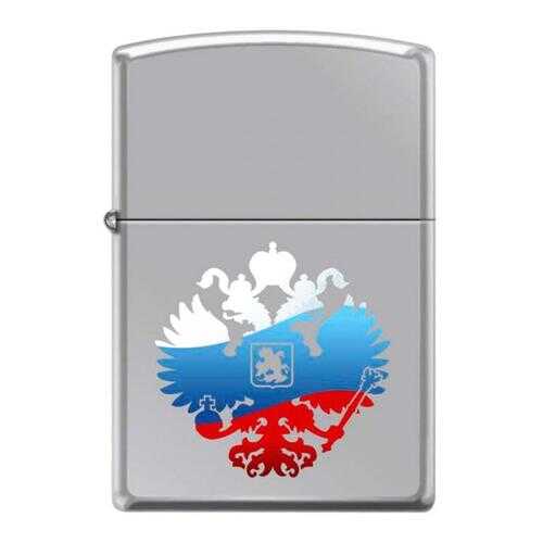 Зажигалка Zippo 250 Russian Coat Of Arms High Polish Chrome в Декатлон