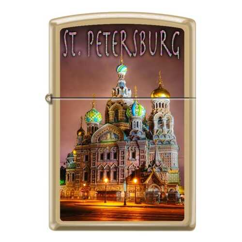 Зажигалка Zippo №250 St. Petersburg High Polish Chrome в Декатлон