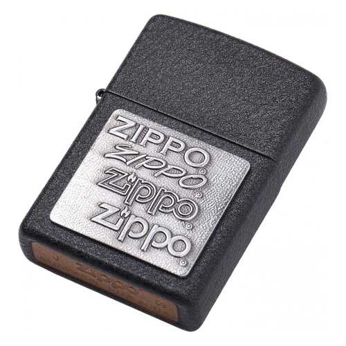 Зажигалка Zippo №363 Black Crackle в Декатлон