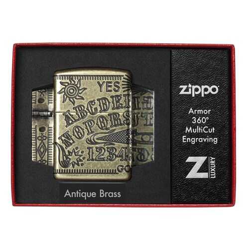 Зажигалка Zippo Armor Antique Brass в Декатлон