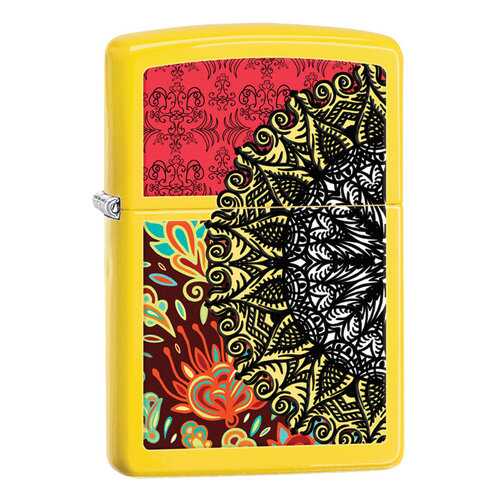 Зажигалка Zippo Boho 3 Desig Neon Yellow в Декатлон