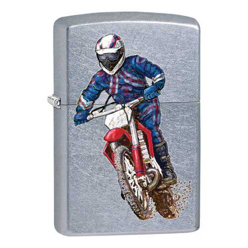 Зажигалка Zippo Classic 207 Dirt Bike 2 Street Chrome в Декатлон