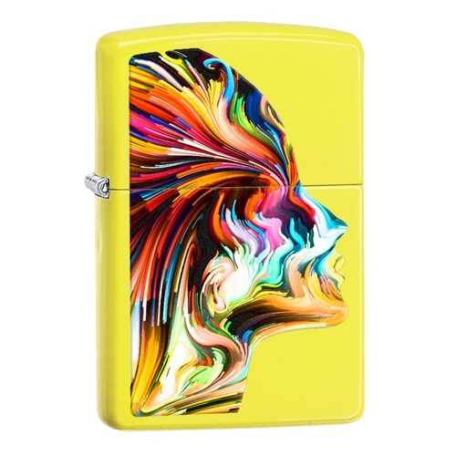 Зажигалка Zippo Colorful Head Neon Yellow в Декатлон