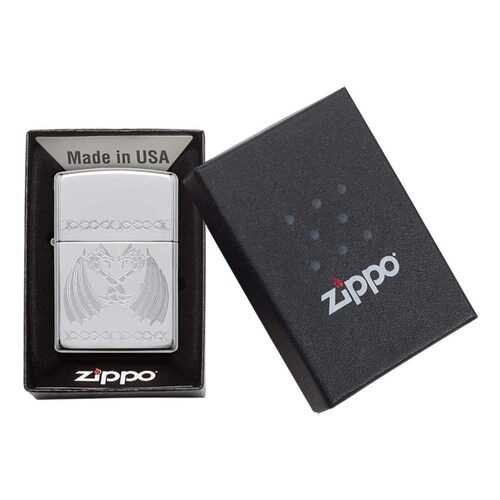 Зажигалка Zippo Dancing Dragons 29988 High Polish Chrome в Декатлон