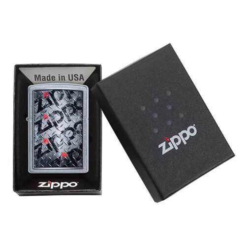 Зажигалка Zippo Diamond Street Chrome в Декатлон