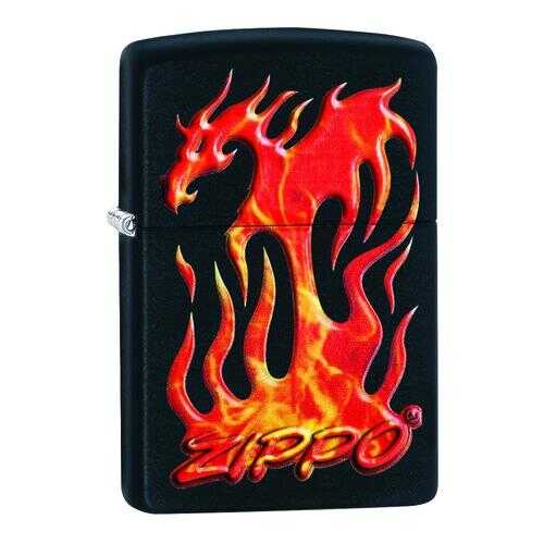 Зажигалка Zippo Flaming Dragon Design Black Matte в Декатлон