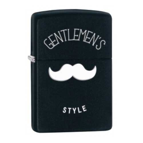 Зажигалка Zippo Gentlemen's Style 28663 Black Matte в Декатлон