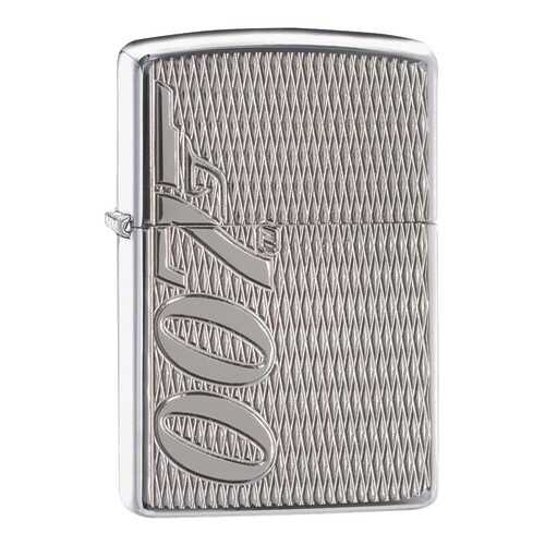 Зажигалка Zippo James Bond 007 Armor Carved High Polish Chrome в Декатлон